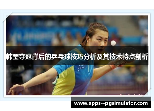 韩莹夺冠背后的乒乓球技巧分析及其技术特点剖析