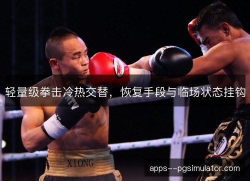 轻量级拳击冷热交替，恢复手段与临场状态挂钩